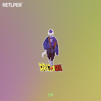 TLP七龙珠佛利萨笔记本反光车贴