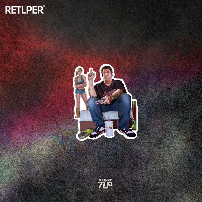 詹姆斯吉米遮划痕后风挡反光车贴