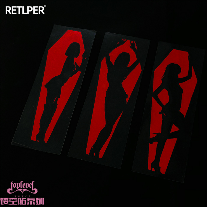 TLP镂空车贴VAMPIRE暗黑风性感