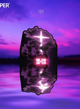 TLP反光车贴 EVA人类补完计划新世纪SEELE摩托车机车防水贴纸