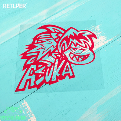 tlp镂空eva兰格无痕防水车贴