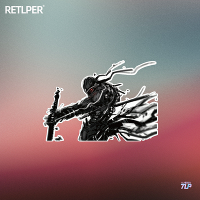 机器人文化涂鸦笔记本反光车贴