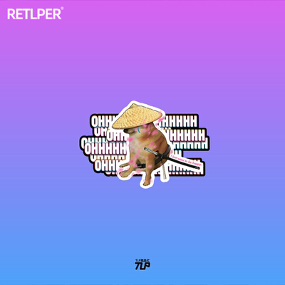 tlp反光车贴silence表情包贴纸