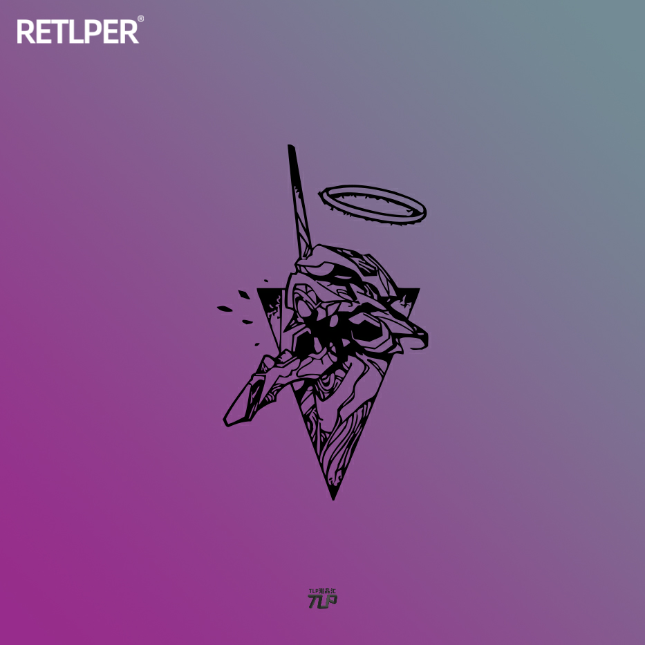 TLP镂空车贴暴走EVA新世纪福音