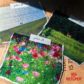 防水装 RETLPER反光贴纸 B计划自然随拍撕纸效果 plan 饰贴纸 原创