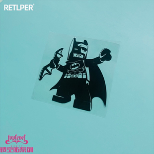 TLP镂空车贴 DC超级英雄蝙蝠侠Batman黑暗骑士布鲁斯韦恩电影贴纸