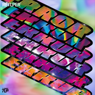 TLP反光车贴 涂鸦补丁ERROR错误系统报错电子朋克糖果色贴纸 XXX季