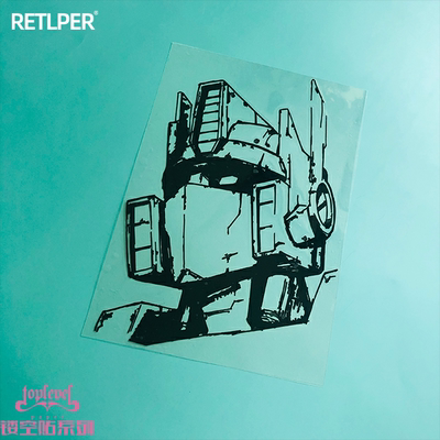 变形金刚tlp镂空博派防水车贴