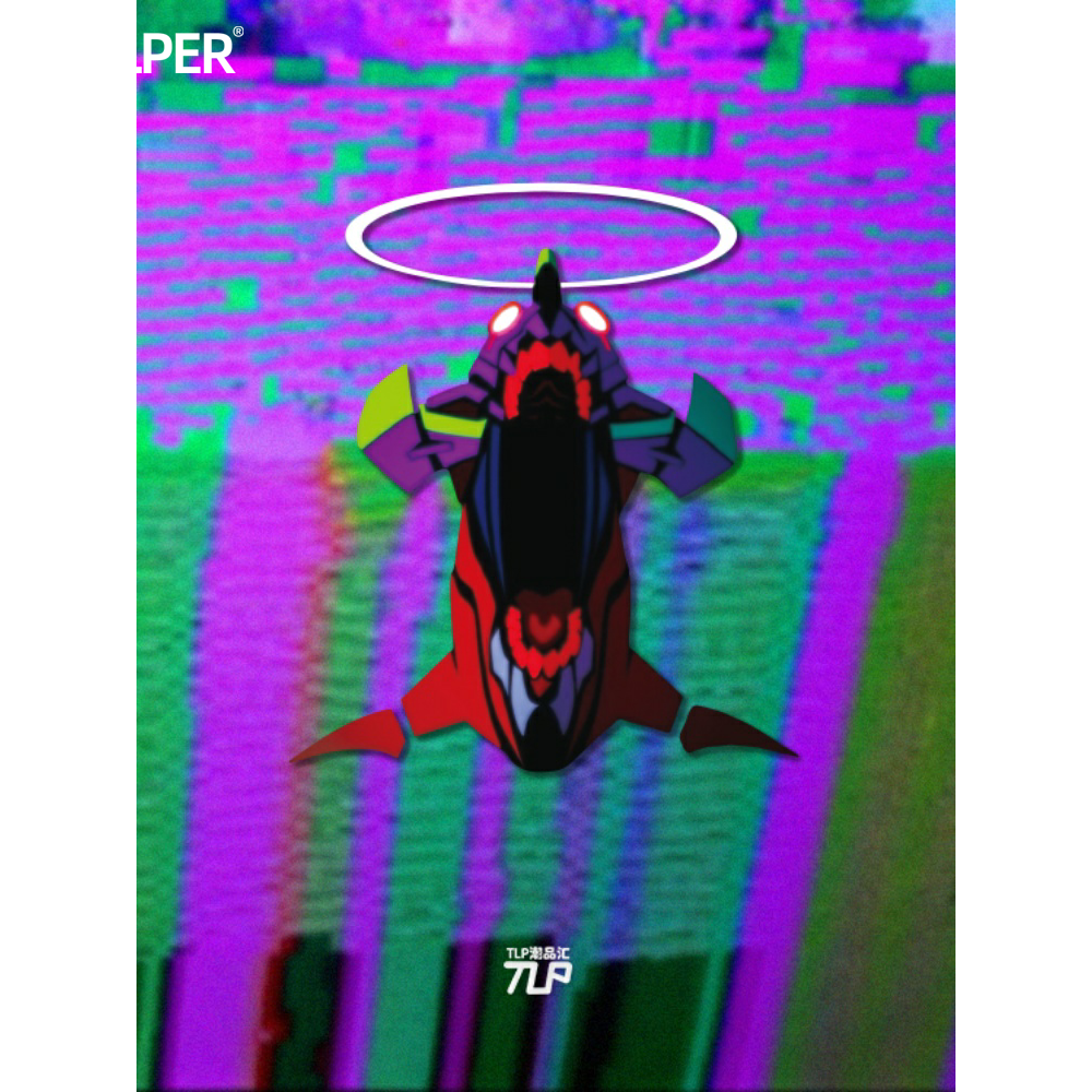 贴纸暴走光环展开初号机