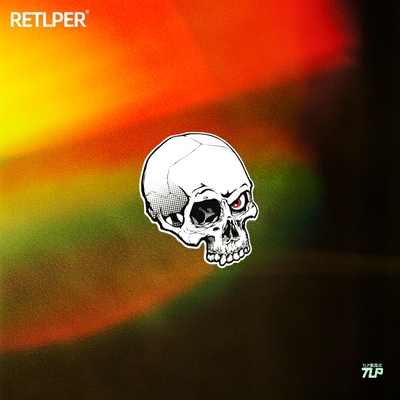 TLP反光车贴骷髅头骨嘻哈街头文