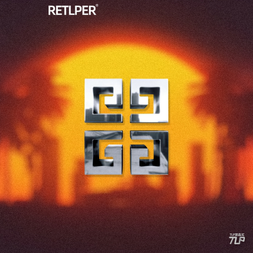 TLP反光贴纸心情切片复古传统