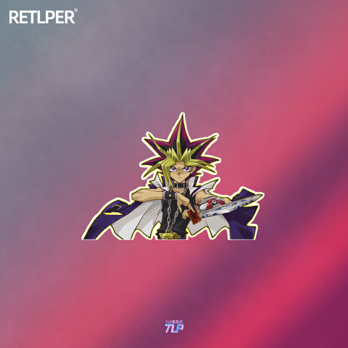 tlp反光车贴游戏笔记本冰箱贴