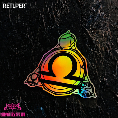 天平座黄道十二宫第七金星车贴