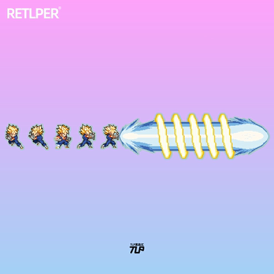 超级赛亚人气功波goku反光车贴