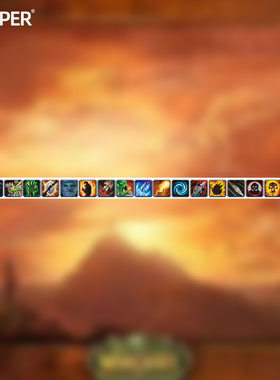 TLP反光车贴 魔兽世界WOW图标怀旧PVP战场中各种DEBUFF悲惨贴纸