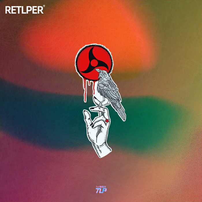 宇智波itachi幻术乌鸦反光车贴