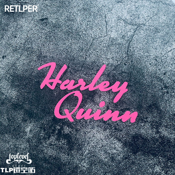 镂空签名风挡玻璃防水车贴