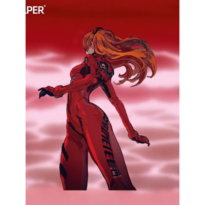 EVA车贴明日香TLP反光车贴EVA