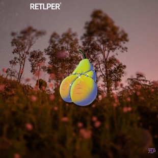 TLP反光贴纸 奇怪的贴纸 苦涩的梨pp鞭挞水果 平面平板 防水贴纸