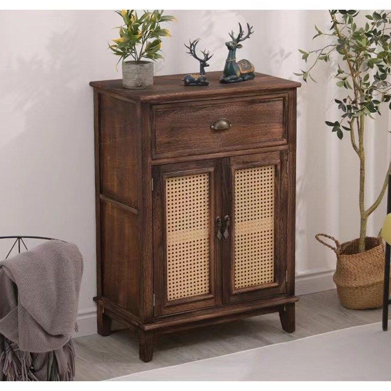 美式复古实木储物柜客厅收纳柜玄关E柜家用斗柜茶水柜厨房柜餐边,住宅家具,餐边柜,淘宝优惠券,粉丝福利购,淘宝优惠卷