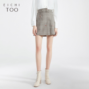 爱居兔半身裙女春季 修饰腿部曲线半身裙裙子女 休闲风时尚