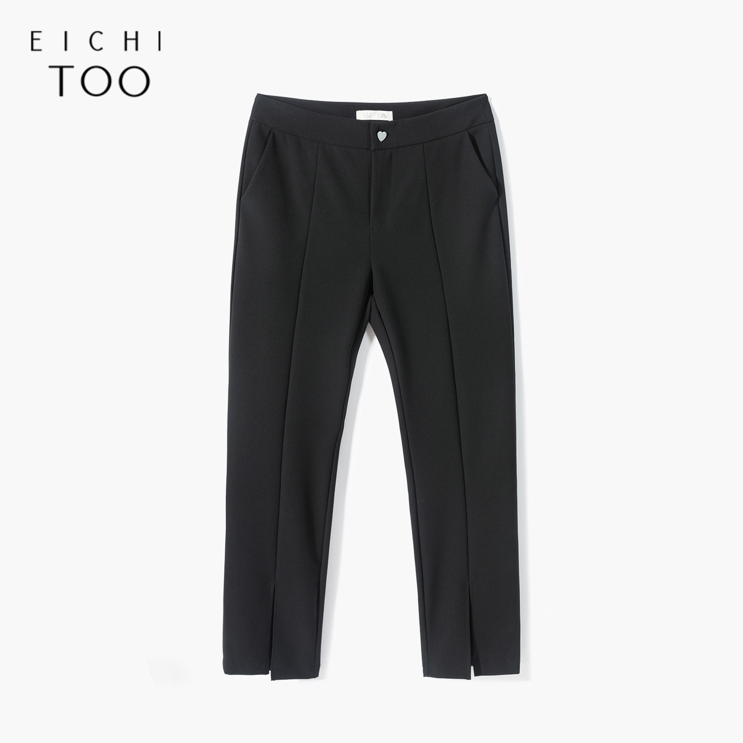 脚口开衩 修身显瘦 穿着舒适