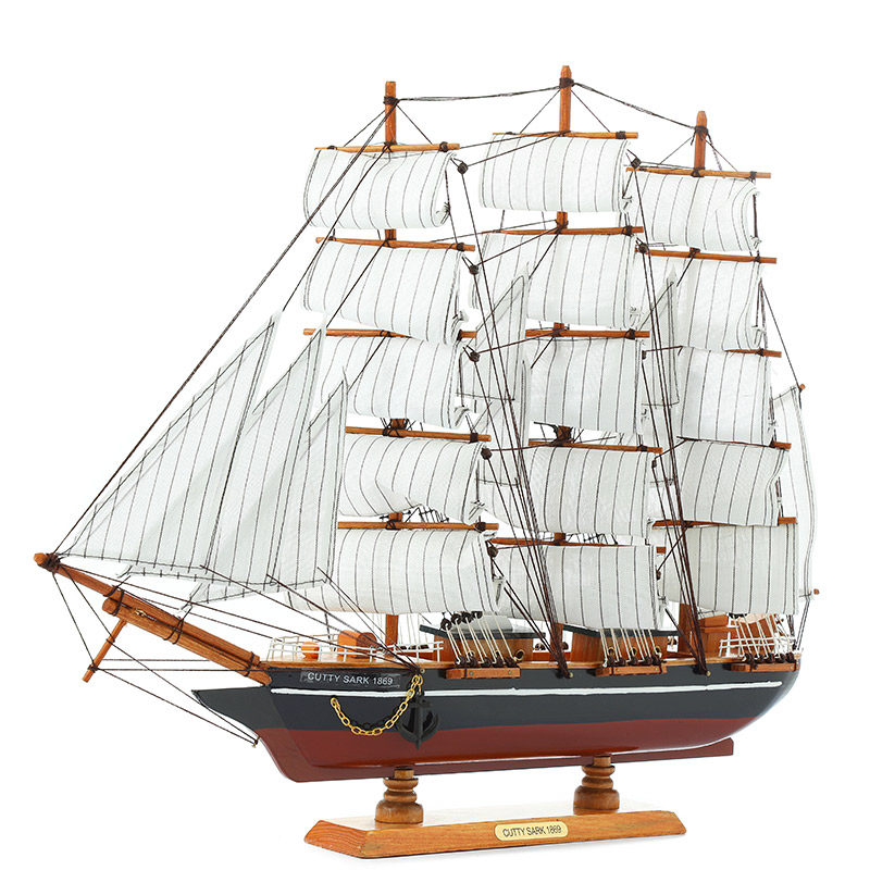 木船工艺船手工电视柜摆件船模60cm家居客厅桌面S装饰品木帆船模,家居饰品,工艺船,淘宝优惠券,粉丝福利购,淘宝优惠卷