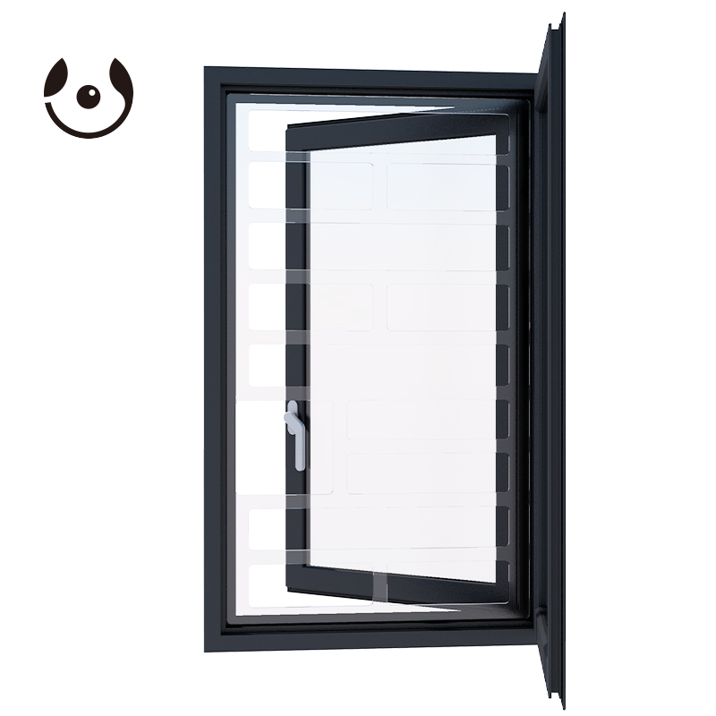 PC透明隐形防盗窗家用防护栏杆