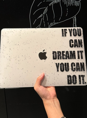 原创国风泼墨白色macbook笔记本电脑保护套/苹果微软笔记本保护壳/华为MatBook电脑壳保护壳个性中式简约国潮