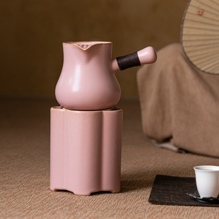 画续炭火木炭围炉煮茶炉碳炉煮茶壶室内全套苏打T釉侧把壶陶壶粉