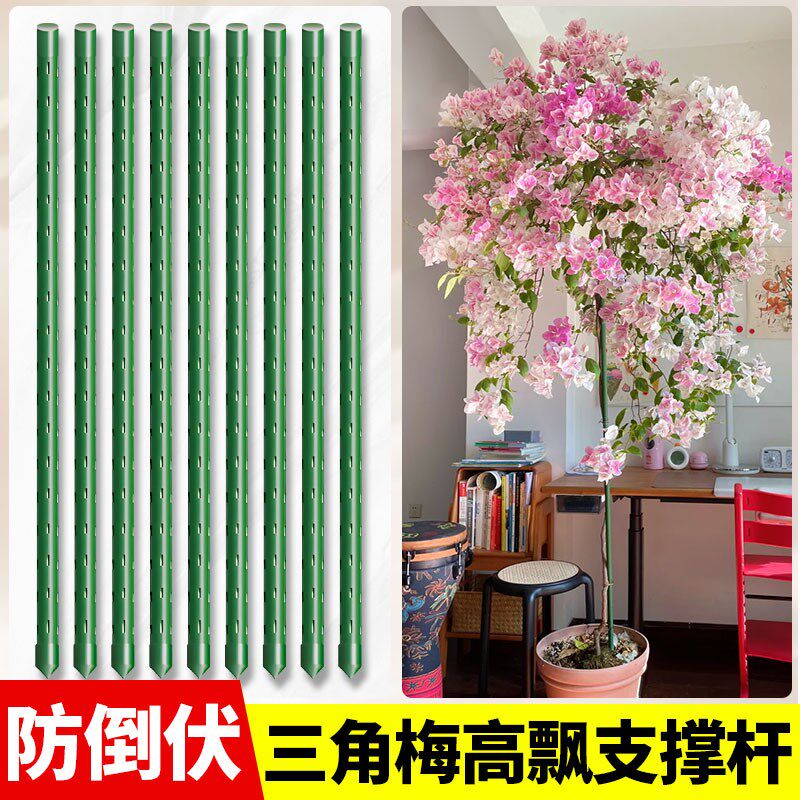 三角梅高飘支撑杆月季爬藤v架子花架固定器绿植物防倒伏花卉支撑图片