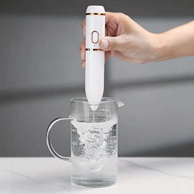 YEFFAC电动打奶泡器咖啡拉花打发器手持家用牛奶打发无线搅拌棒