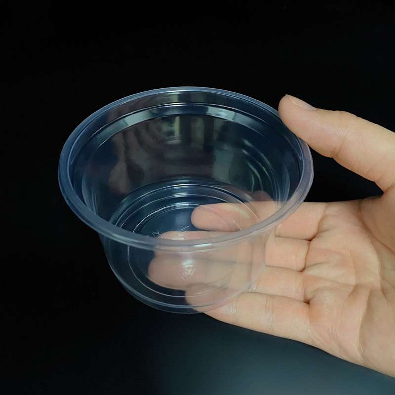 250平底碗一次性汤杯250ml塑料打包盒外卖商用小碗布丁碗1000只