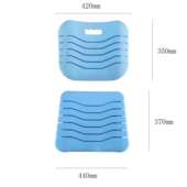 课桌椅pp塑料凳面靠背学校学生儿童学习桌椅子靠垫坐板课桌椅配件