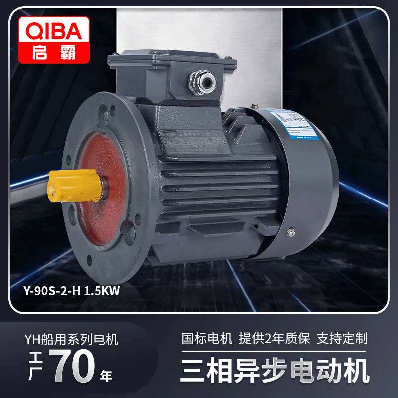 船用系列电机 Y90S-H-2极1.5kw电动机380V 三相异步交流船用电机,五金/工具,其他机电五金,淘宝优惠券,粉丝福利购,淘宝优惠卷