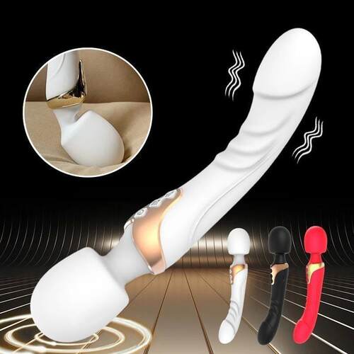 Powerful Vibrator Dildos  Wand for Women 10 Modes Clitoris S