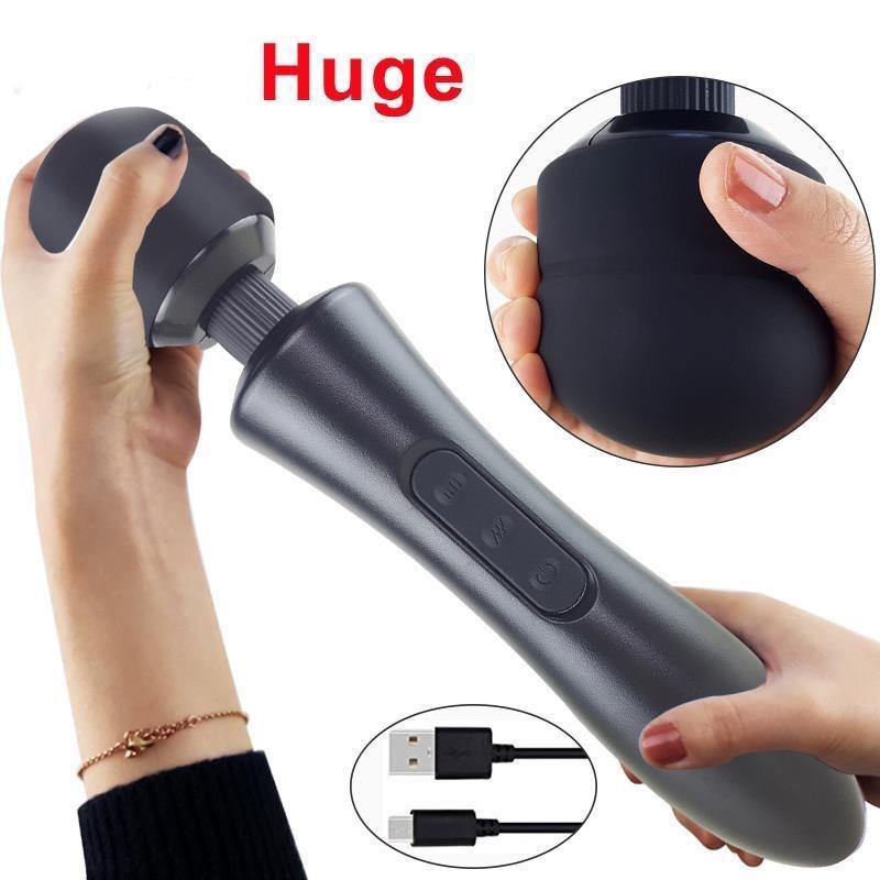 Powerful Magic Wand Vibrator for Women Big AV Body Massager