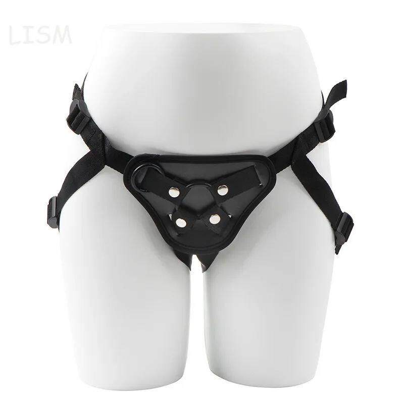 Wearable Adjustable Harness Belt Strapon Penis For Lesbian P - 实物图