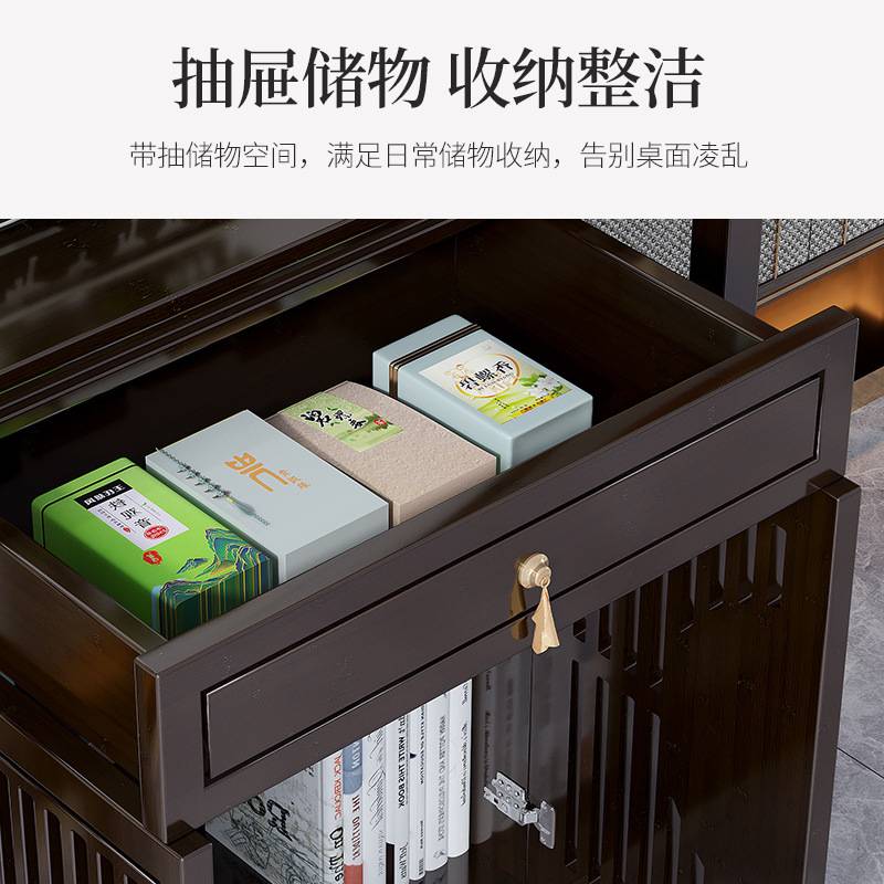 新中式玄关桌进门玄关柜子入户大厅供桌台条案几置物架一件起批