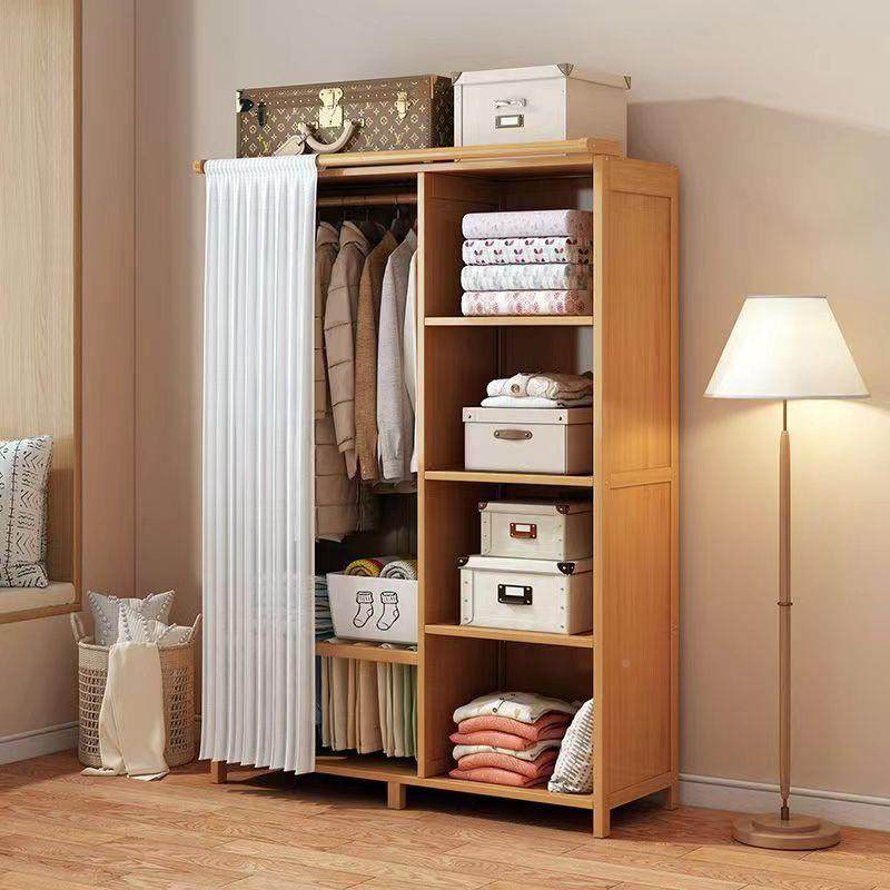 衣柜家用卧简室结实耐用易大衣橱防无品牌/尘纳大量落地多层容实