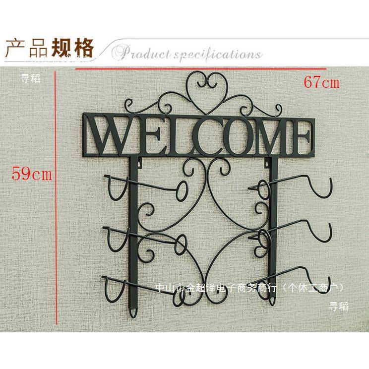 式创意欧式铁艺壁挂红示酒架餐客厅酒瓶展柜厅墙壁tfgsd$*&酒架家