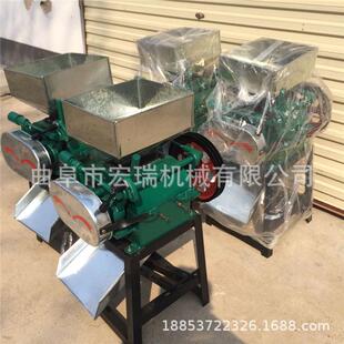 制做花生碎的生机器棍小型花破碎机1对式花生破碎机