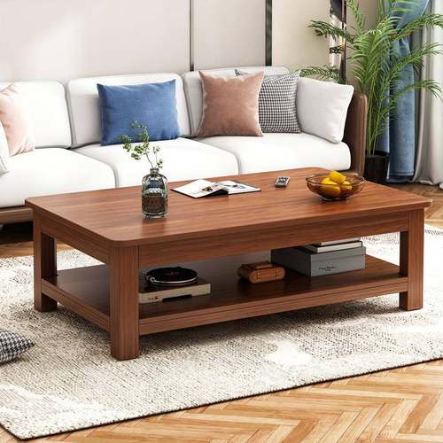 现茶几客厅家用简桌子茶台轻奢QJV代简约实木茶新中易式小户型阳