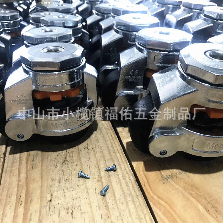 福马重载橡胶万向脚轮100F