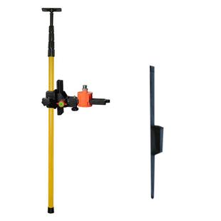 水平标仪带帮刻度伸缩杆微调云台锌合水金平仪支持杆贴XRQ贴箱麦