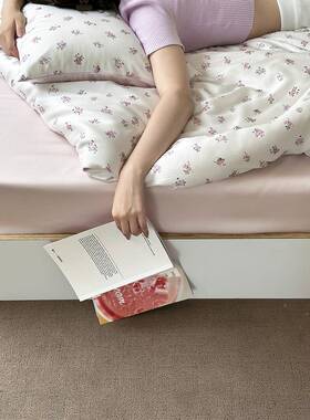 设计款师~60支套天NRW丝四件套夏季凉爽丝滑园优雅田卡通床上被床