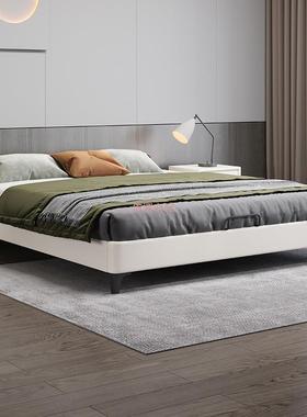 全实木榻米XED无床榻头排骨架床架单双人矮床齐.5m卧室中小户型边