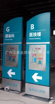 专业生产不锈钢亚克力标识牌