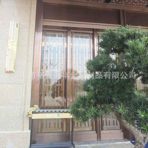 豪钛华酒店售楼部属金化04不金锈钢门地弹门钢玻璃大门商QLK场KTV