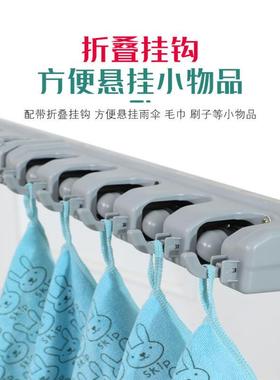 ?不锈钢移动拖把落地架拖式扫把拖布家用清洁工具地收纳置AFW放物